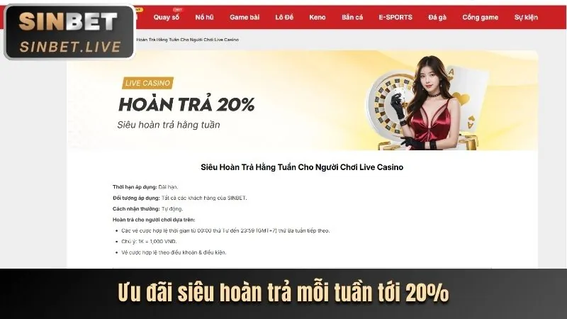 Thưởng nạp lại và sinh nhật